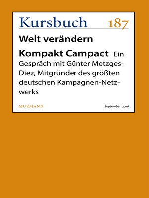 cover image of Kompakt Campact